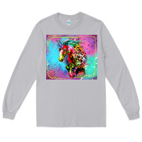 Moon Dust Colorful Unicorn Horse Long Sleeve Tee - LillyAllenDesigns