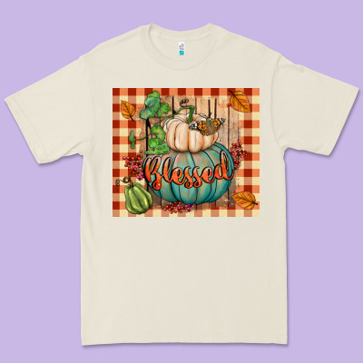 Blessed Tumbler Premium Tee Designed By Bundleandbundleshop