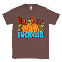 Chestnut Hey There Pumpkin Classic Tee - FaDigitalArtStudio