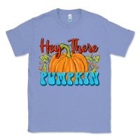 Colony Blue Hey There Pumpkin Classic Tee - FaDigitalArtStudio