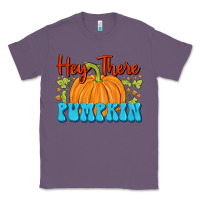 Lavender Hey There Pumpkin Classic Tee - FaDigitalArtStudio