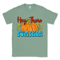 Sage Hey There Pumpkin Classic Tee - FaDigitalArtStudio