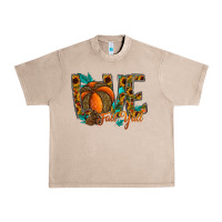 French Oak Love Fall Y'all Urban Heavy Tee - CowhideDigitalArt