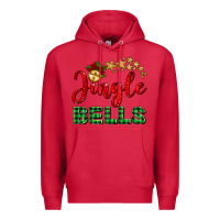 Cardinal christmas jingle bells Premium Hoodie - BarkalooDesign