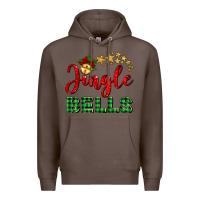 Coffee christmas jingle bells Premium Hoodie - BarkalooDesign