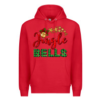 Red christmas jingle bells Premium Hoodie - BarkalooDesign