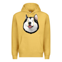Antique Gold Husky Premium Hoodie - Jasminsmagicworld