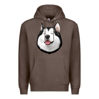 Coffee Husky Premium Hoodie - Jasminsmagicworld