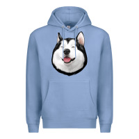 Colony Blue Husky Premium Hoodie - Jasminsmagicworld