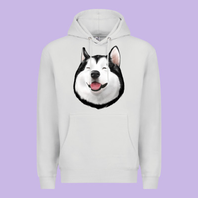 Husky Premium Hoodie Designed By Jasminsmagicworld