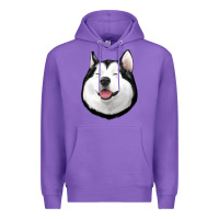 Purple Husky Premium Hoodie - Jasminsmagicworld