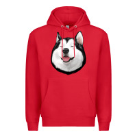 Red Husky Premium Hoodie - Jasminsmagicworld