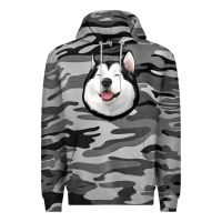 Slate Camo Husky Premium Hoodie - Jasminsmagicworld