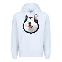 White Husky Premium Hoodie - Jasminsmagicworld