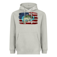 Moon Dust American Flag Fish Heavyweight Hoodie - Jasminsmagicworld