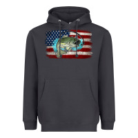 Smoke American Flag Fish Heavyweight Hoodie - Jasminsmagicworld