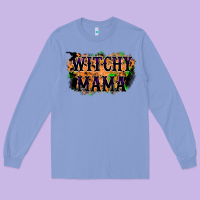 Witchy Mama Long Sleeve Tee Designed By Racoondesign