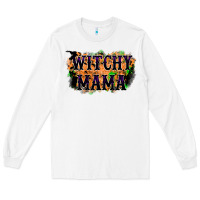White witchy mama Long Sleeve Tee - RacoonDesign