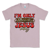 Lilac i'm only talking to jesus today christmas Classic Tee - BarkalooDesign