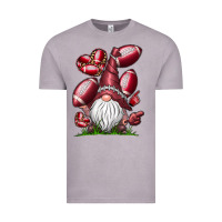 Vintage Zinc American Football Gnome Vintage Tee - CowhideDigitalArt