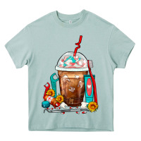 Arona Dentist Frappe Coffee Heavy Core Tee - FaDigitalArtStudio