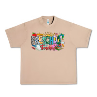 Burro Precschool Teacher Urban Heavy Tee - CowhideDigitalArt