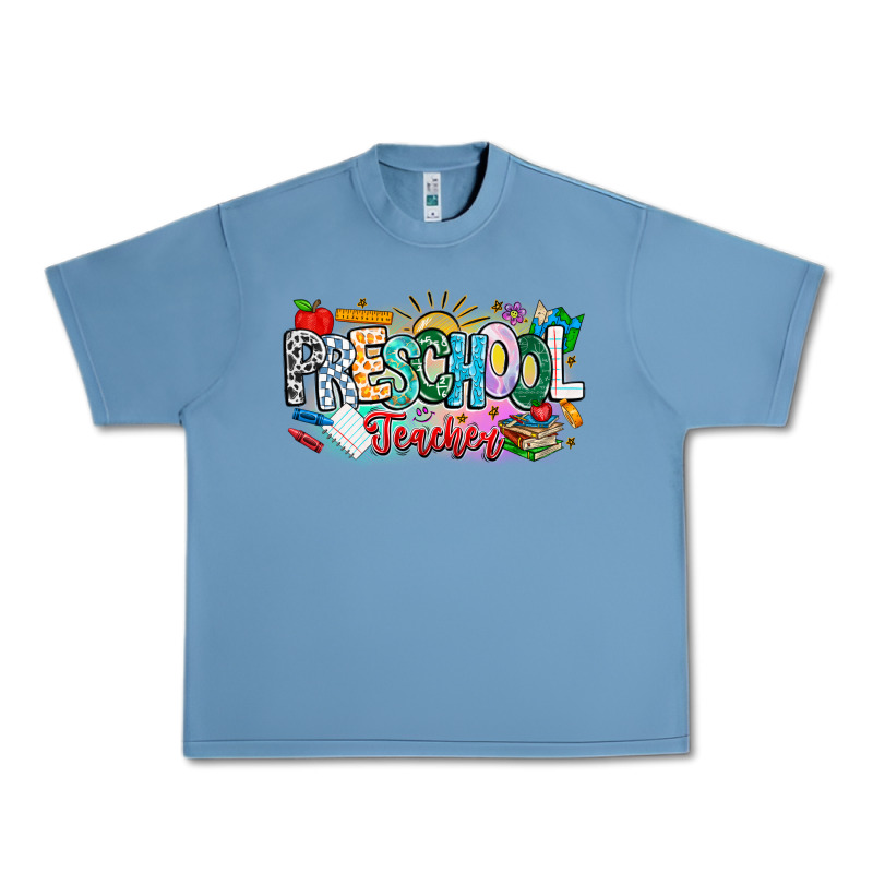 Precschool Teacher Urban Heavy Tee by CowhideDigitalArt | Teevron