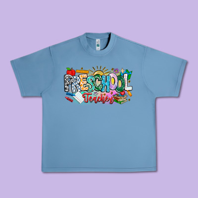 Precschool Teacher Urban Heavy Tee Designed By Cowhidedigitalart