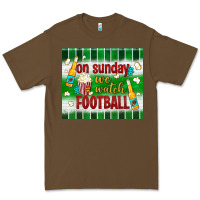 Cacao on sunday we watch football tumbler Premium Tee - BundleAndBundleShop