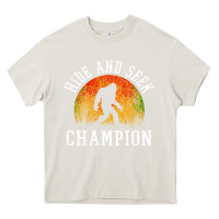 Cream hide and seek champion Heavy Core Tee - DesigneFamous