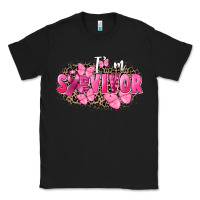 Black I' m survivor Breast Cancer Classic Tee - FaDigitalArtStudio
