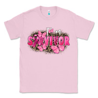Bubblegum Pink I' m survivor Breast Cancer Classic Tee - FaDigitalArtStudio