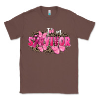 Chestnut I' m survivor Breast Cancer Classic Tee - FaDigitalArtStudio