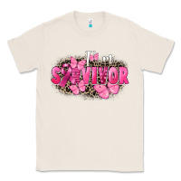 Natural I' m survivor Breast Cancer Classic Tee - FaDigitalArtStudio