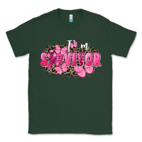 Sports Green I' m survivor Breast Cancer Classic Tee - FaDigitalArtStudio