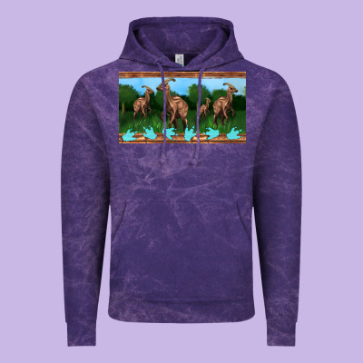Parasaurolophus Sippy Cup Vintage Hoodie Designed By Artiststas