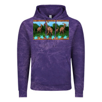 Cloud Purple parasaurolophus sippy cup Vintage Hoodie - Artiststas