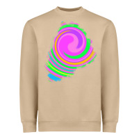 Mushroom tie dye patch Heavyweight Sweatshirt - RanaPortraitStore