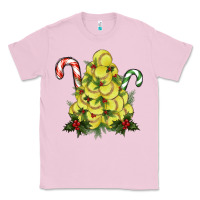 Bubblegum Pink softball christmas tree Classic Tee - RanaPortraitStore