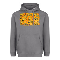 Storm School Bus Pattern Heavyweight Hoodie - Jasminsmagicworld