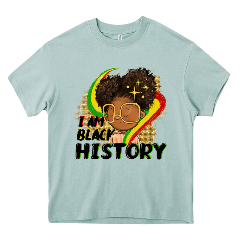 I Am Black History Heavy Core Tee by FaDigitalArtStudio | Teevron