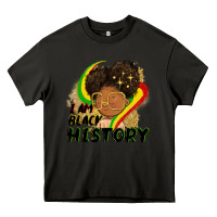 Asphalt I am black history Heavy Core Tee - FaDigitalArtStudio