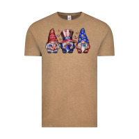 Vintage Coffee American Gnomes Vintage Tee - CowhideDigitalArt