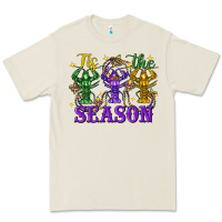 Bone Tis The Season Crawfish Mardi Gras Premium Tee - FaDigitalArtStudio