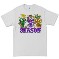 Dove Grey Tis The Season Crawfish Mardi Gras Premium Tee - FaDigitalArtStudio
