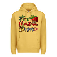 Antique Gold it's Christmas time Premium Hoodie - BarkalooDesign
