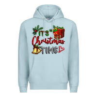Blue Mist it's Christmas time Premium Hoodie - BarkalooDesign