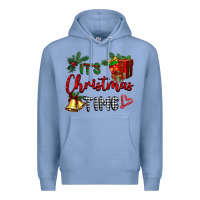 Colony Blue it's Christmas time Premium Hoodie - BarkalooDesign