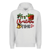 Dove Grey it's Christmas time Premium Hoodie - BarkalooDesign