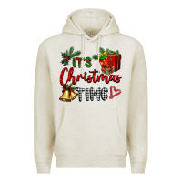 Oatmeal Heather it's Christmas time Premium Hoodie - BarkalooDesign